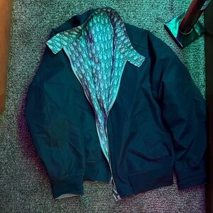 Reversible Dior zip up jacket